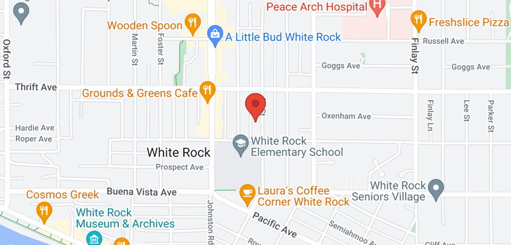 map of 204 15290 THRIFT AVENUE